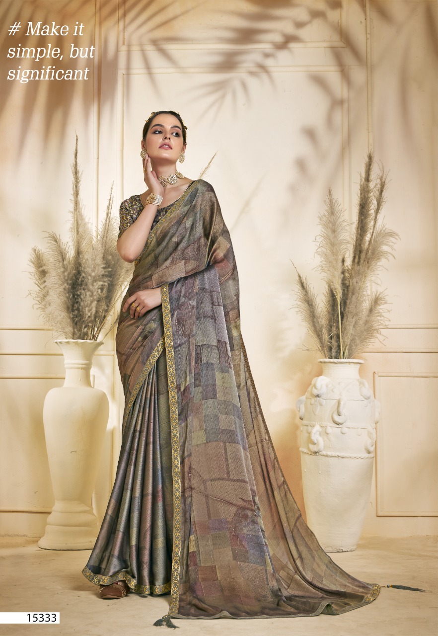 vallabhi print teetly moss chiffon astonishing print saree catalog