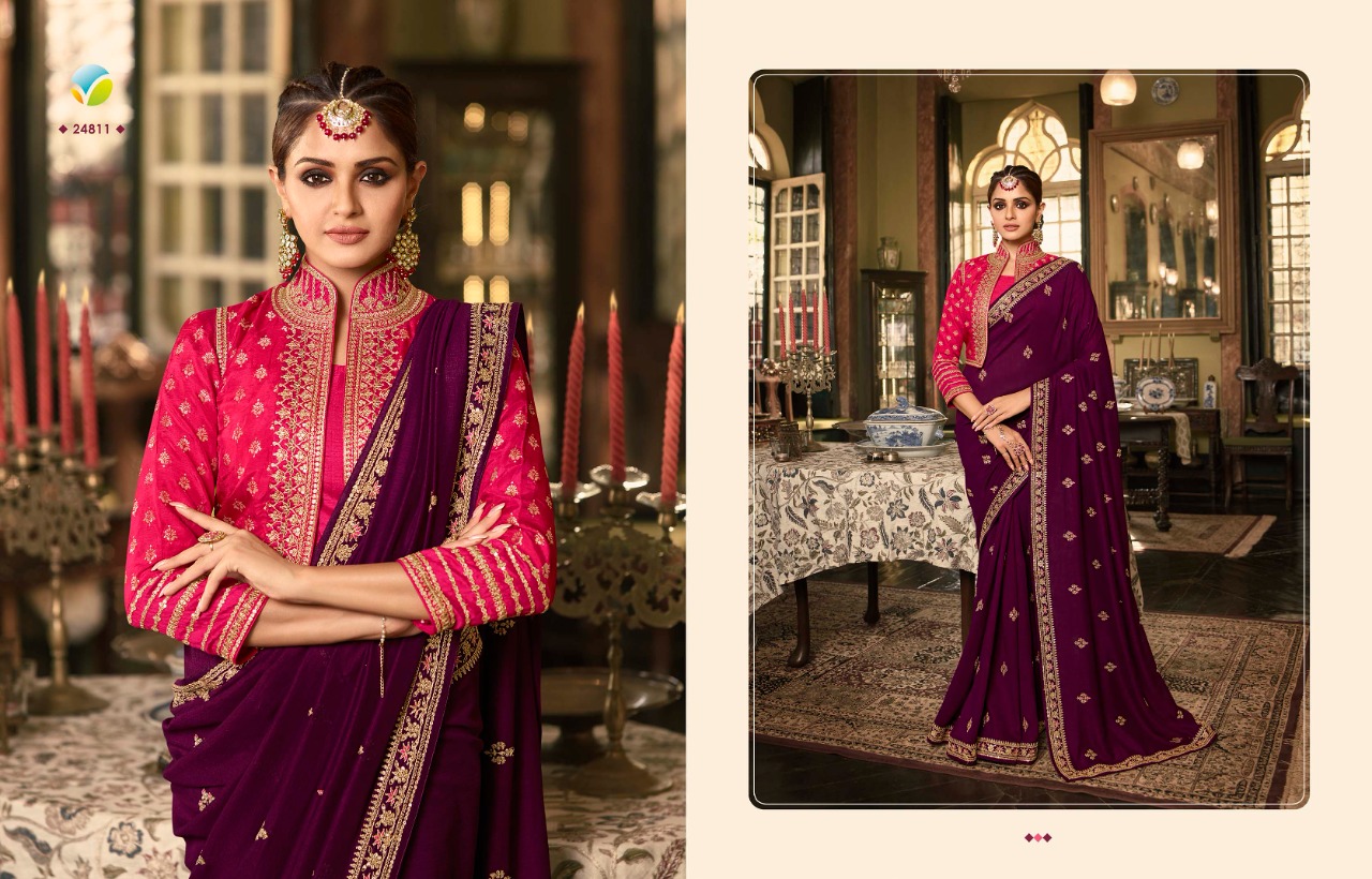 vinay fashion sheesha hotstar 6 silk gorgeous look saree catalog