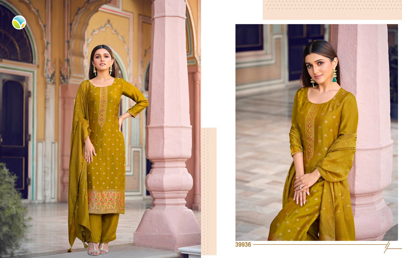 vinay fashion tumbaa noor viscose festive look top bottom with dupatta catalog