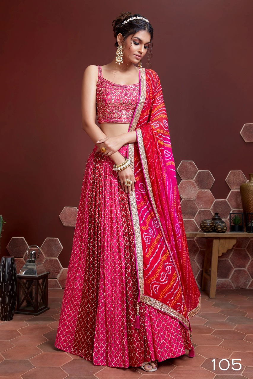 Virasat mandakini silk festive look indo western salwar suit catalog