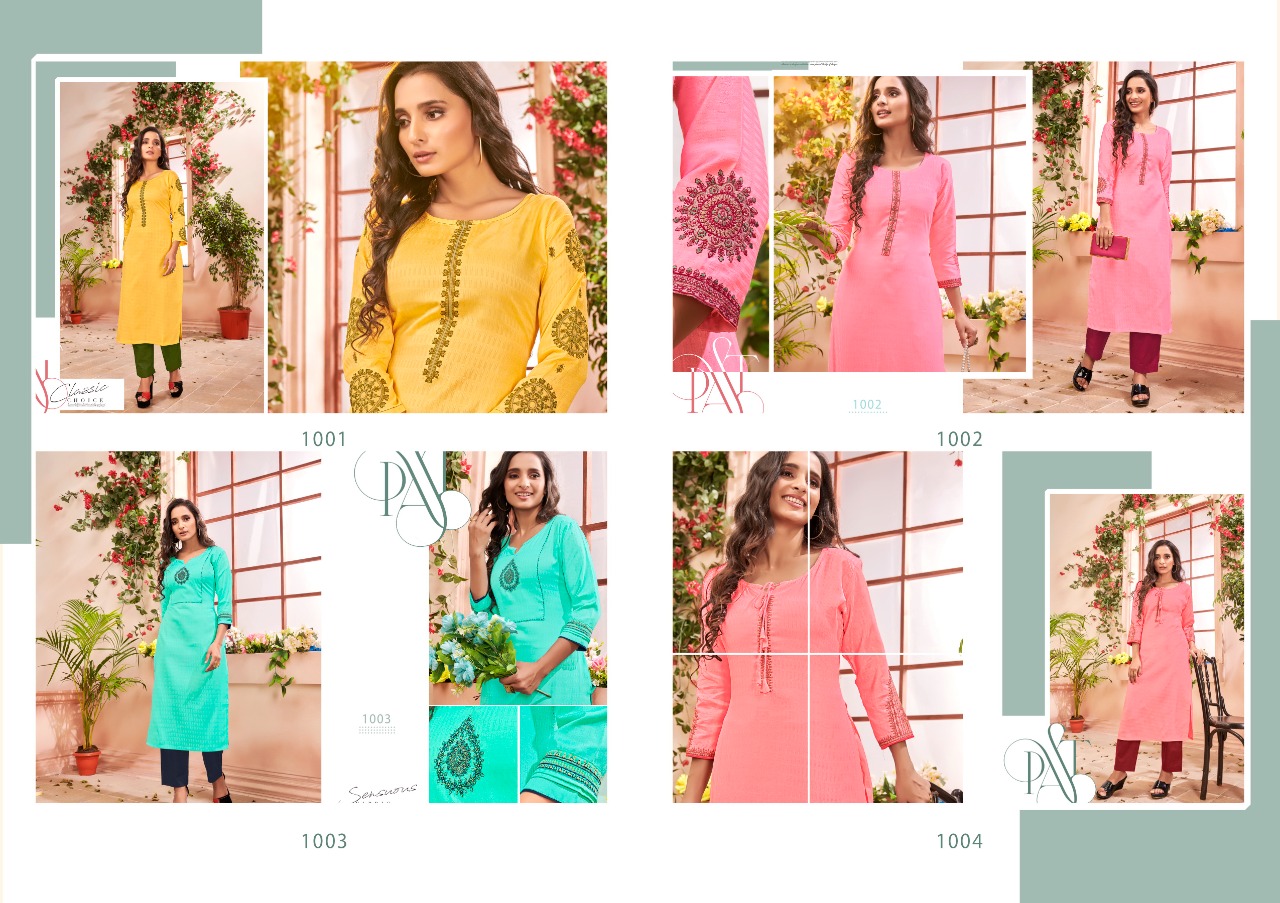 vitara fashion award 2 cotton attractive kurti catalog