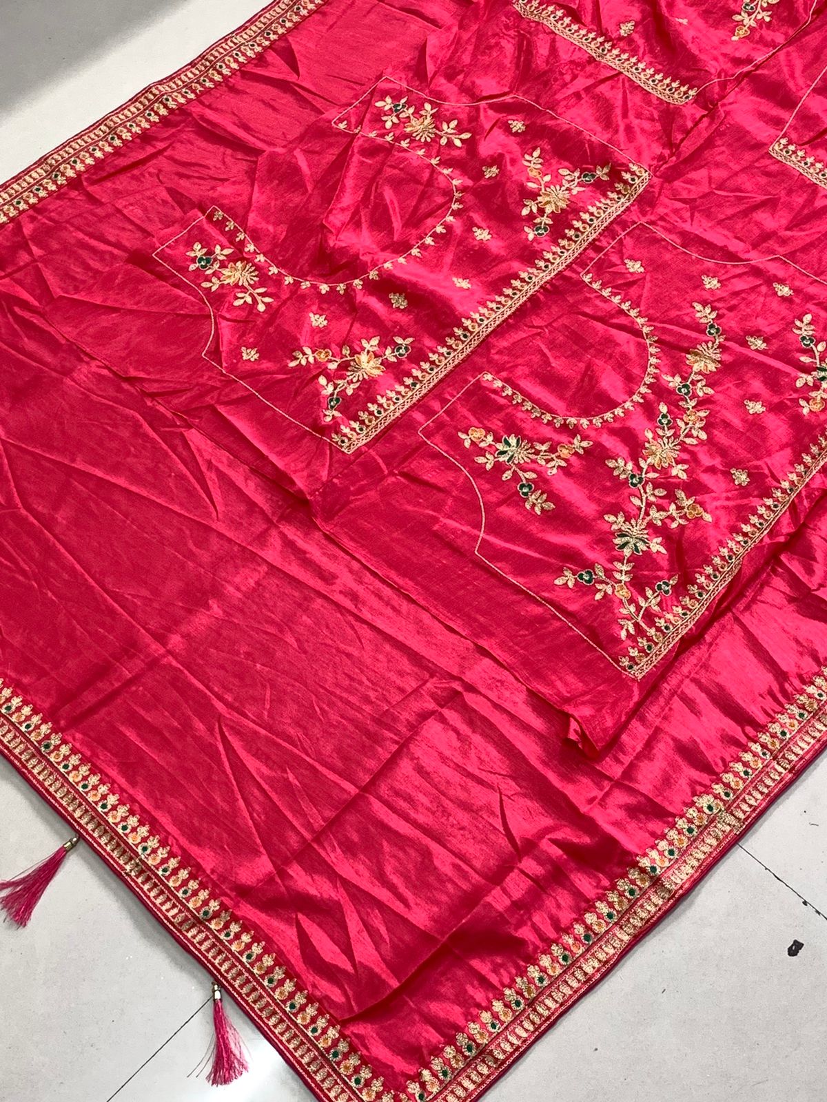 vivera international Antra 3 Sarees vichitra silk regal look saree catalog