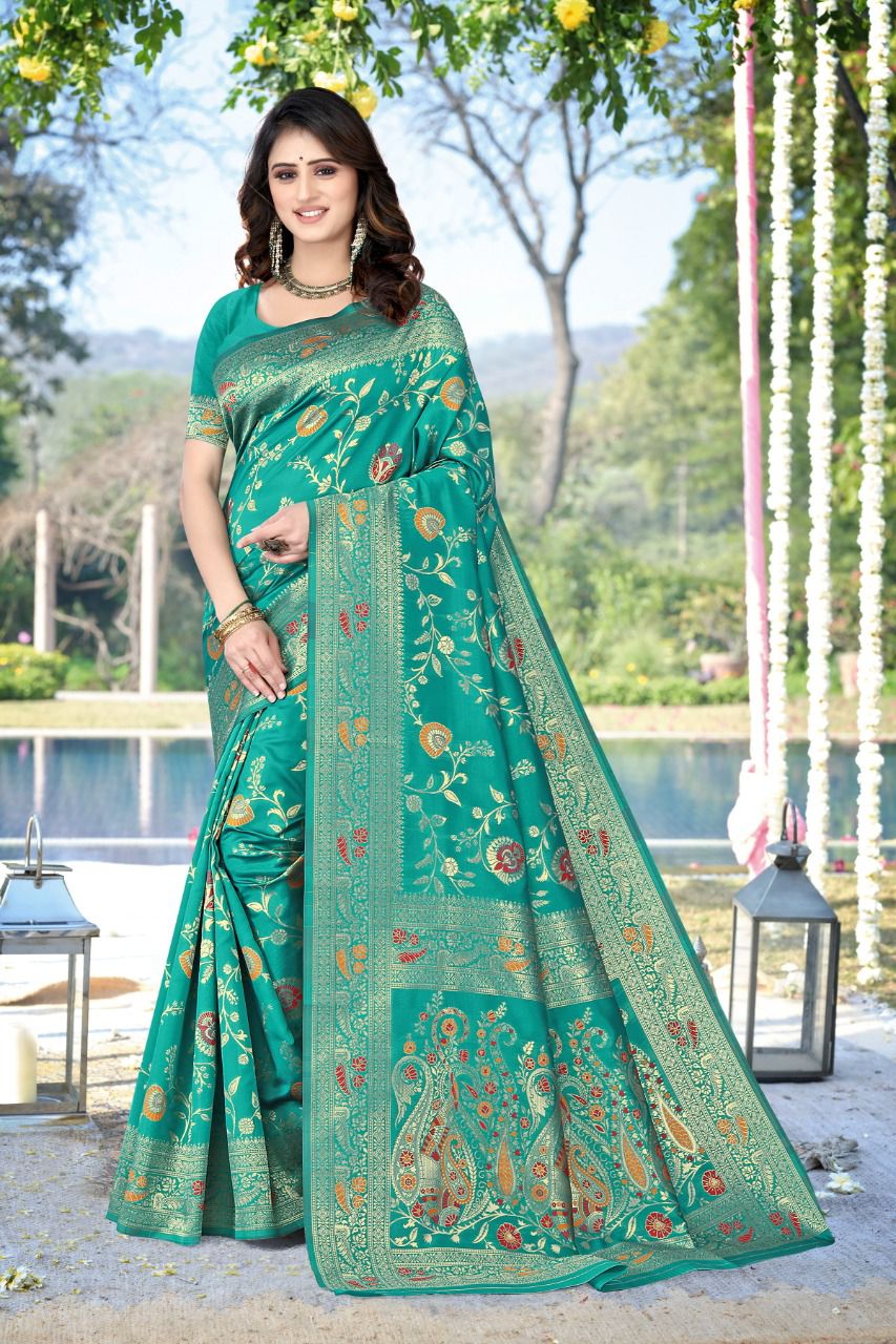 vivera international Mitra3 Sarees Banarasi Silk regal look saree catalog