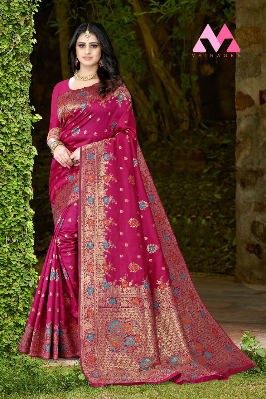 vivera international Mitra4 Sarees Banarasi Silk innovative look saree catalog