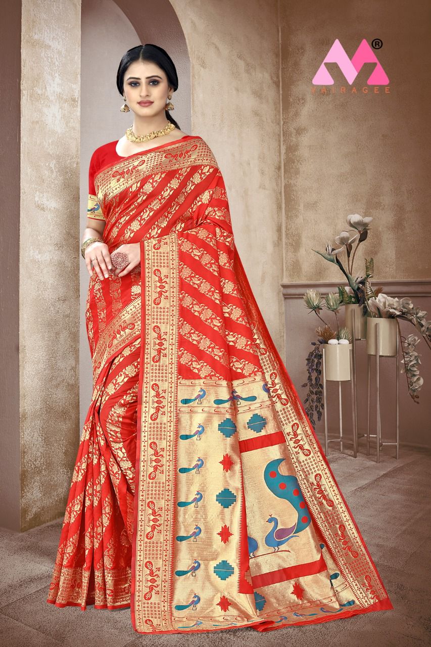 vivera international Netra3 Sarees Banarasi Silk innovative look saree catalog