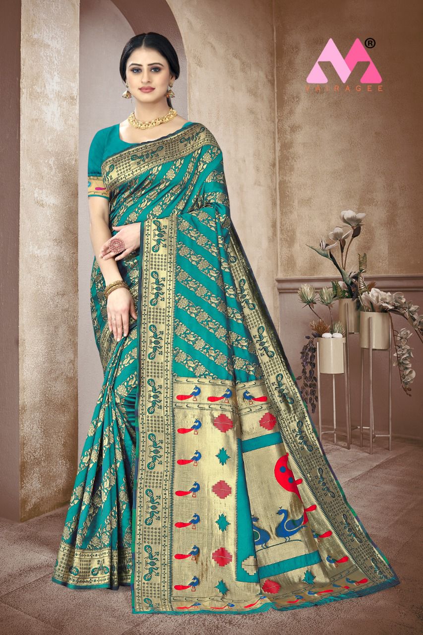 vivera international Netra3 Sarees Banarasi Silk innovative look saree catalog