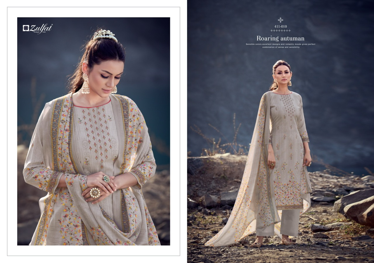 zulfat designer suit Atrangi lawn cotton astonishing look salwar suit catalog