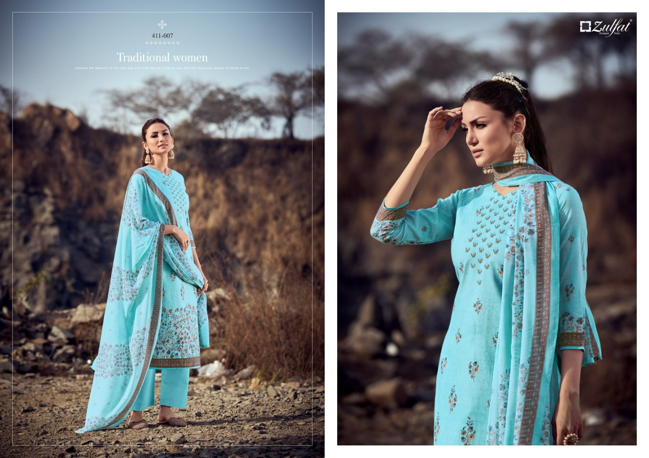 zulfat designer suit Atrangi lawn cotton astonishing look salwar suit catalog