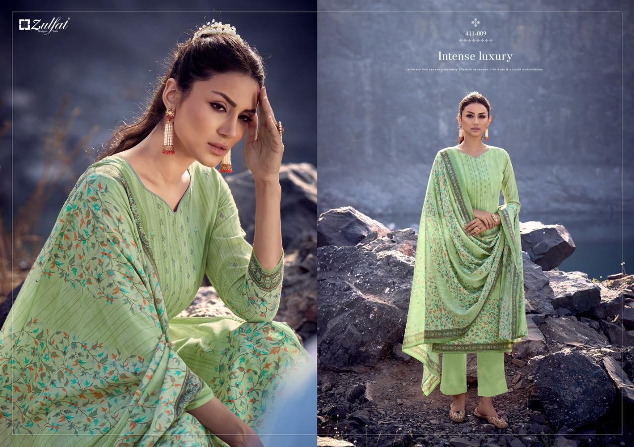 zulfat designer suit Atrangi lawn cotton astonishing look salwar suit catalog