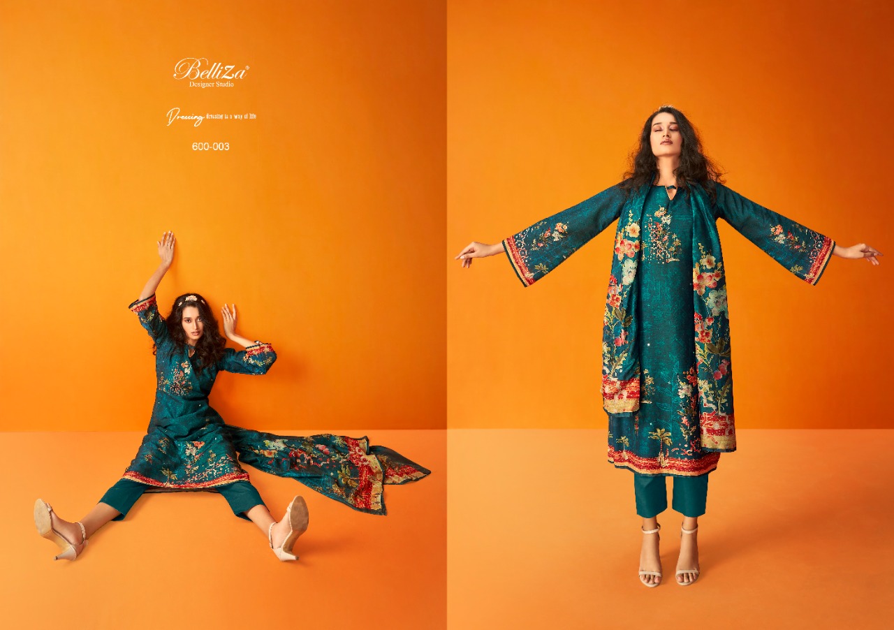 belliza designer studio nature muslin exclusive print salwar suit catalog