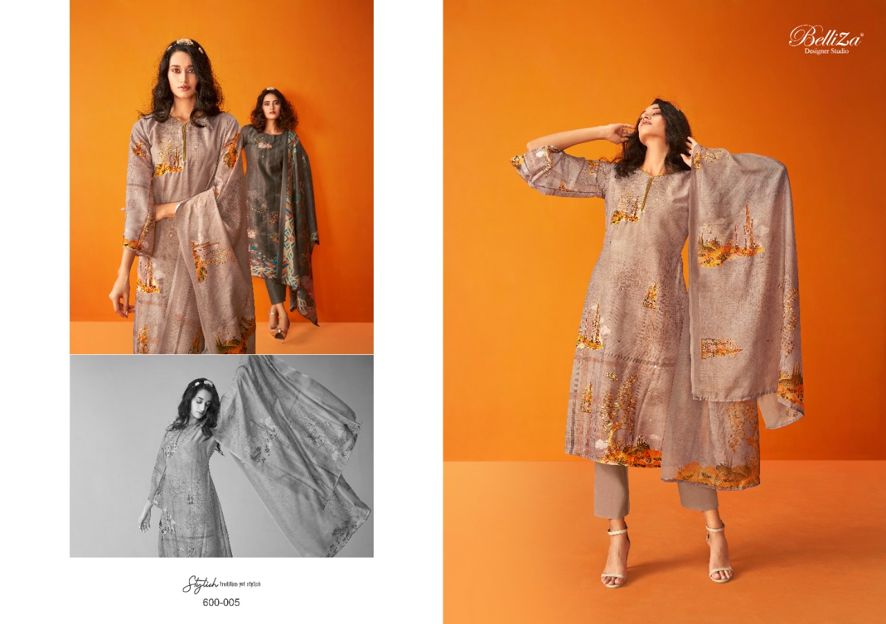 belliza designer studio nature muslin exclusive print salwar suit catalog