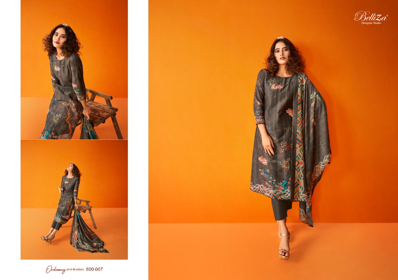 belliza designer studio nature muslin exclusive print salwar suit catalog