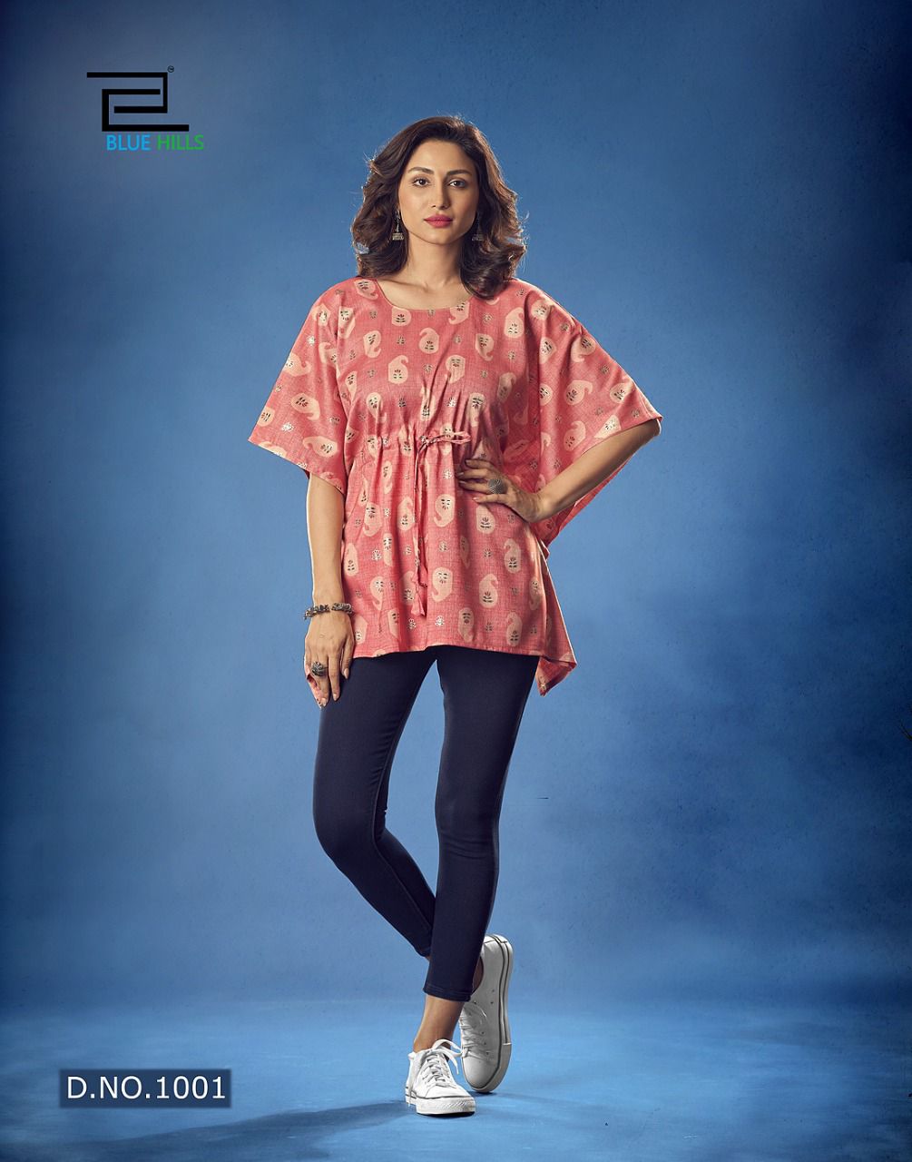 blue hiils kaftan vol 1 rayon elegnt top catalog