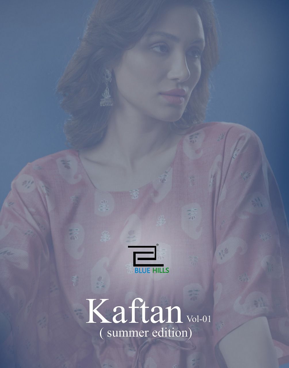 blue hiils kaftan vol 1 rayon elegnt top catalog