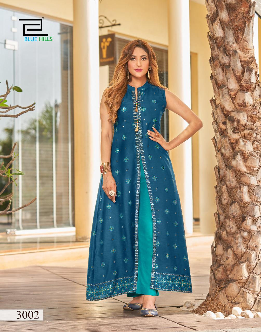 blue hills summer season vol 3 nx rayon astonishing kurti catalog