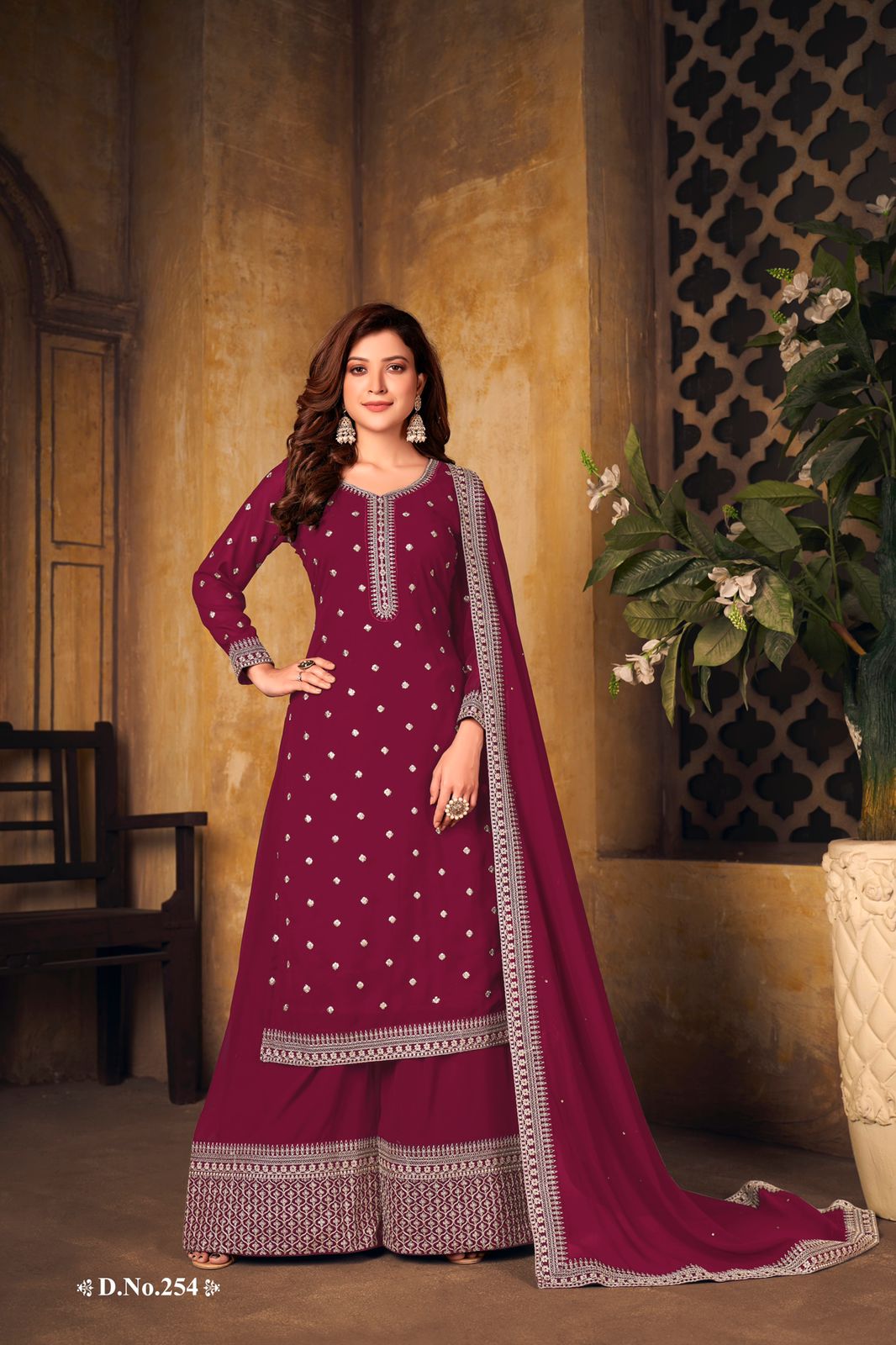 dani New Arrival Vaani  Vol  25 net gorgeous look salwar suit catalog