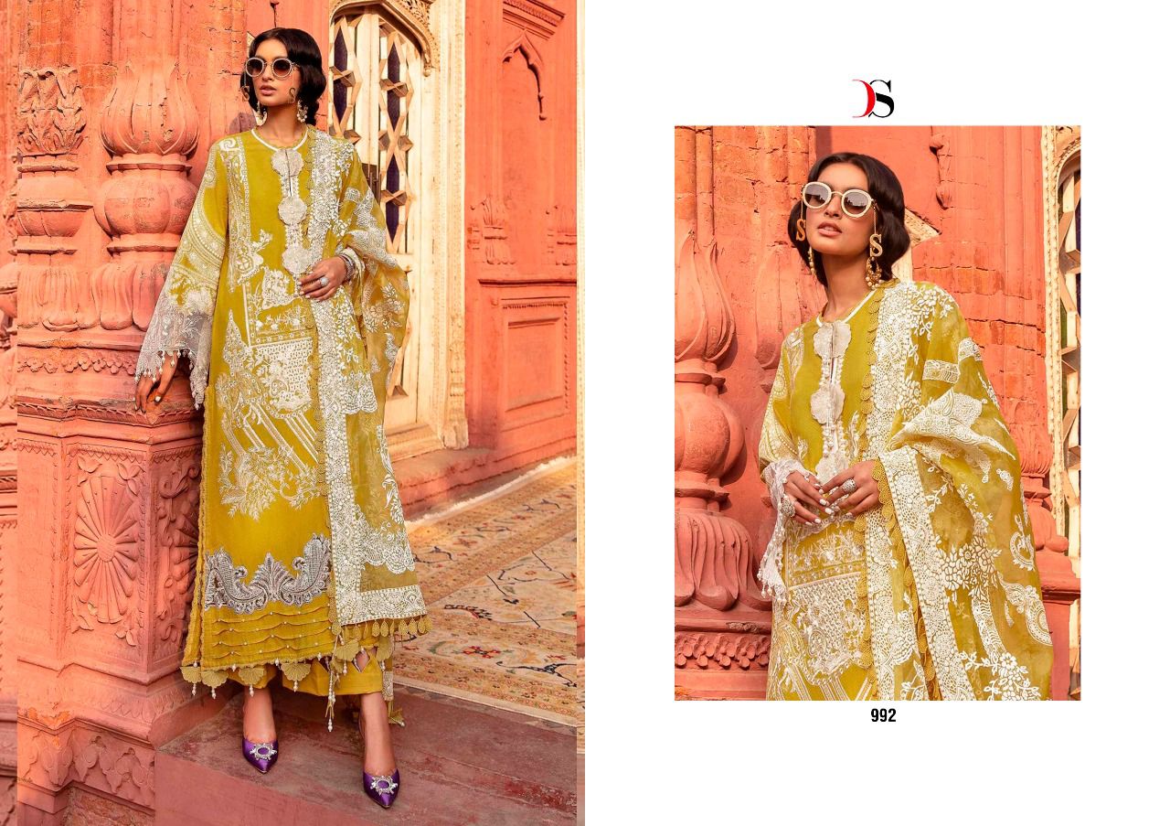 deepsy suit Sana Safinaz lawn 22 cotton authentic fabric salwar suit catalog