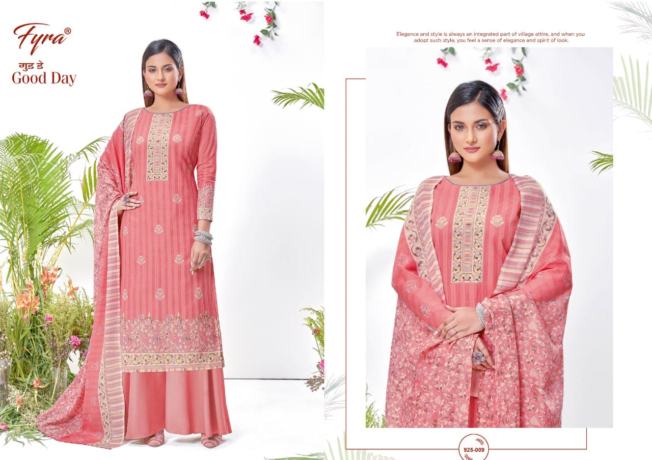 fyra alok suit good day cotton graceful print salwar suit catalog