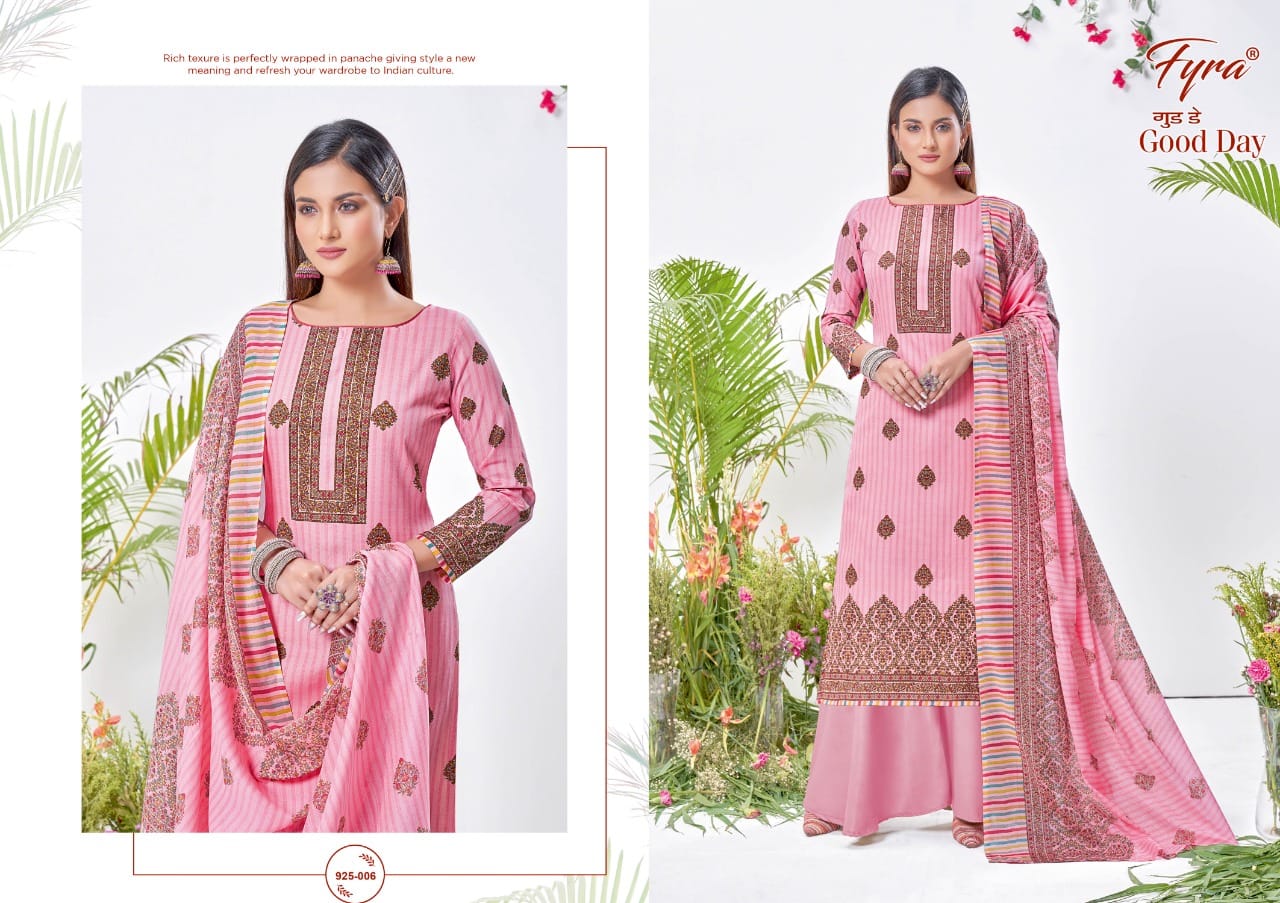 fyra alok suit good day cotton graceful print salwar suit catalog