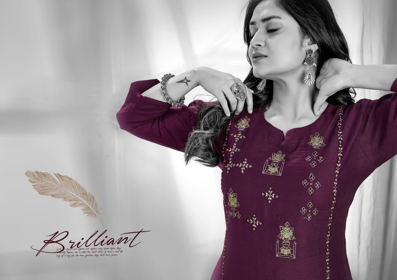 kalaroop by kajree creamy rayon elegant kurti catalog