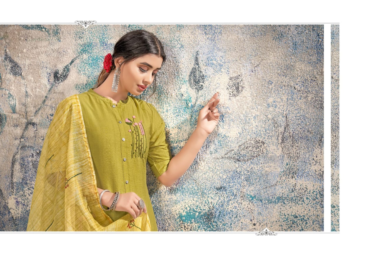 kalaroop by kajree hunter l 2000 decent hend work top bottom with dupatta catalog