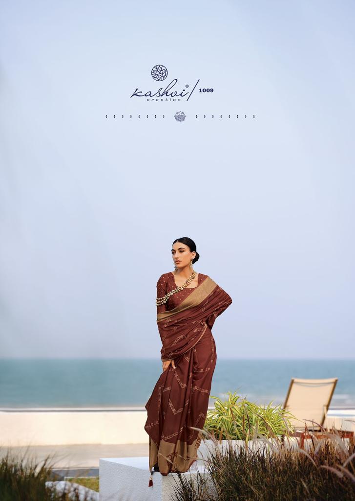 lt kashvi craeation kanishka viscose georgeous look saree catalog