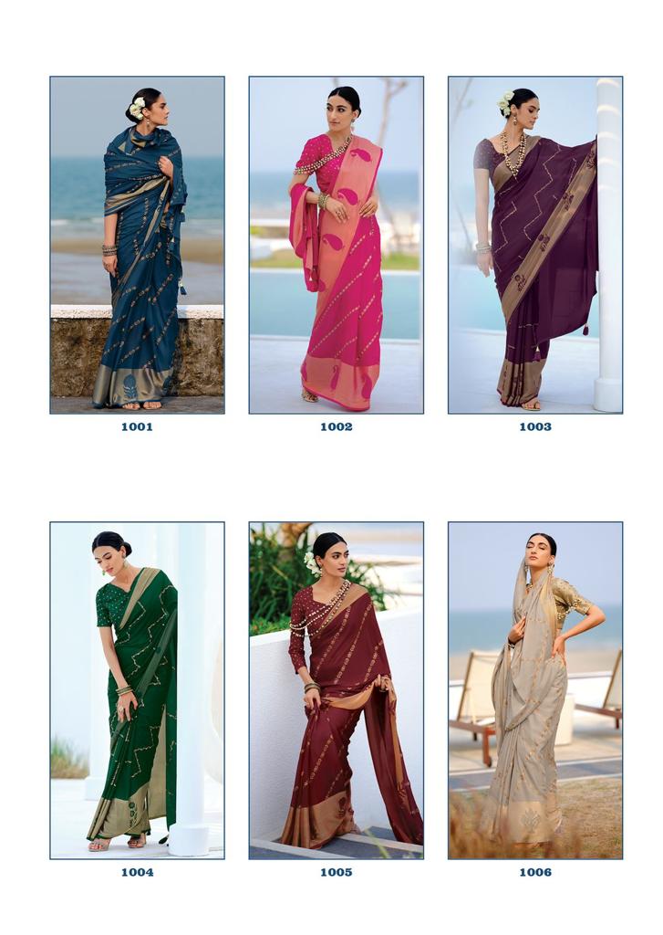 lt kashvi craeation kanishka viscose georgeous look saree catalog