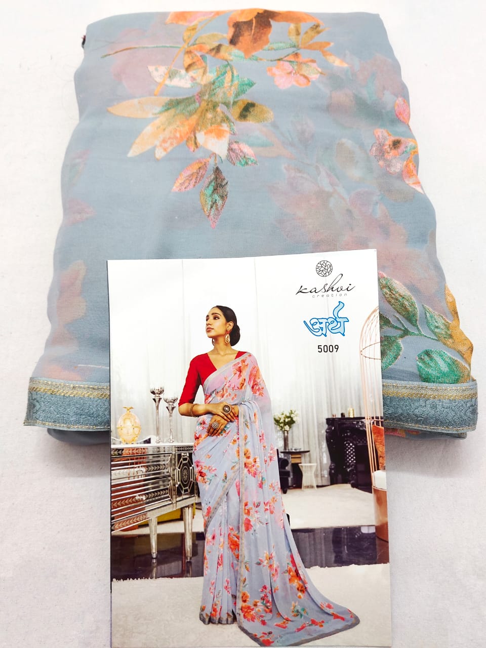 lt kashvi creation arth wightless exclusive print saree catalog