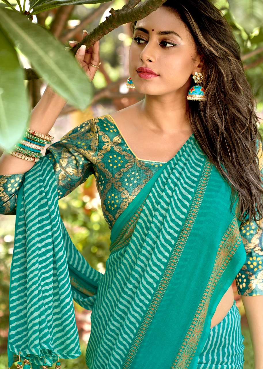 lt kashvi creation divyam moss astonishing saree catalog