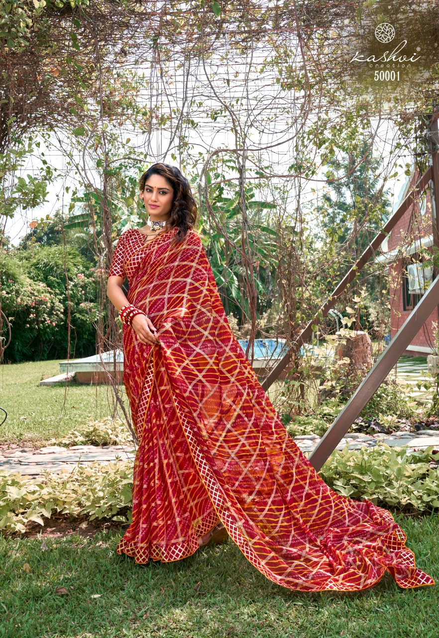 lt kashvi creation vaishanavi chiffon new and modern style saree catalog