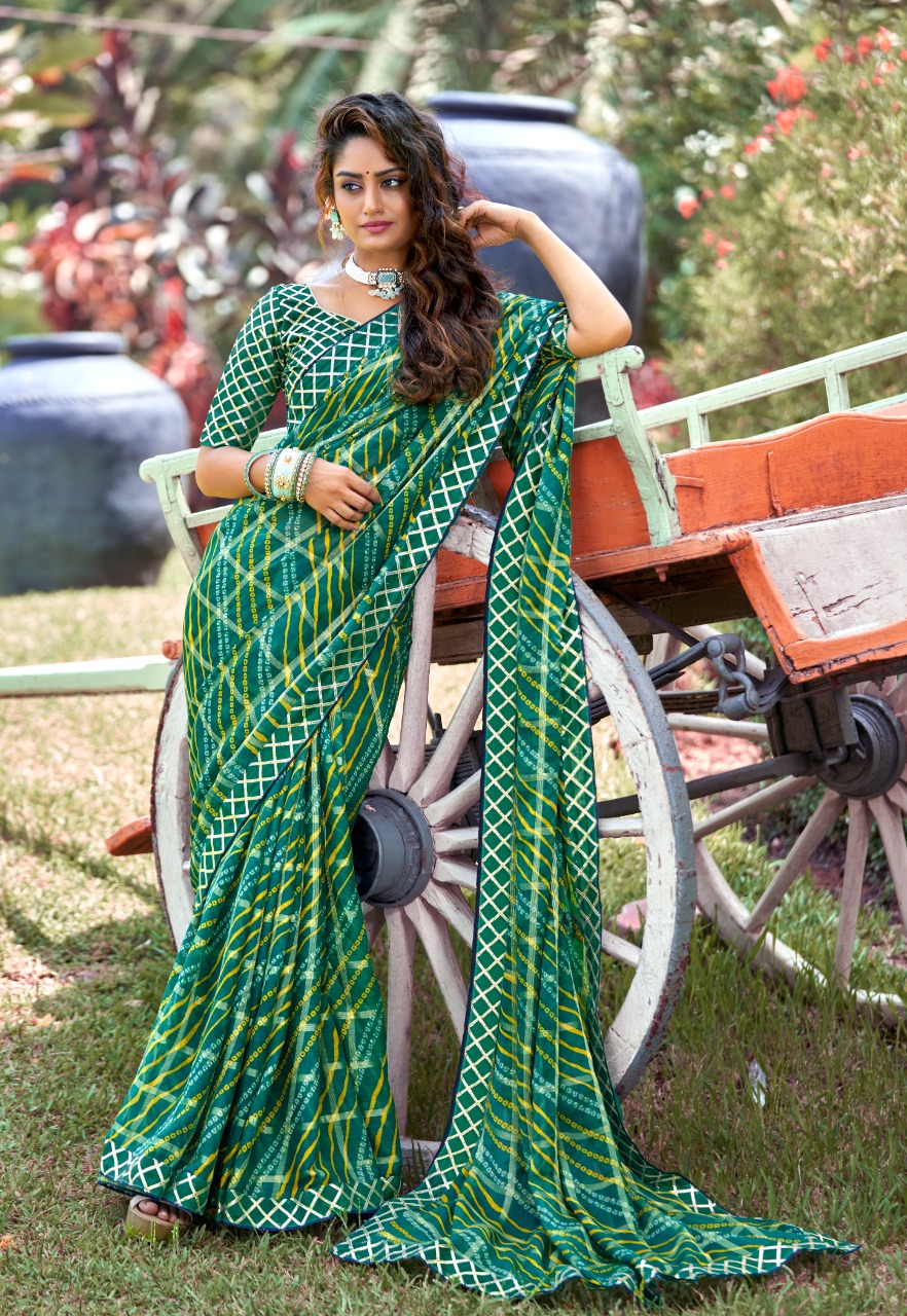 lt kashvi creation vaishanavi chiffon new and modern style saree catalog