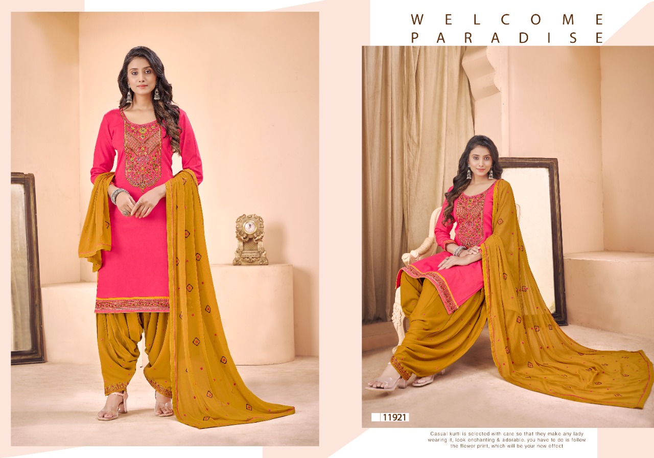 panch ratna patiyala house silk decent llok salwar suit catalog