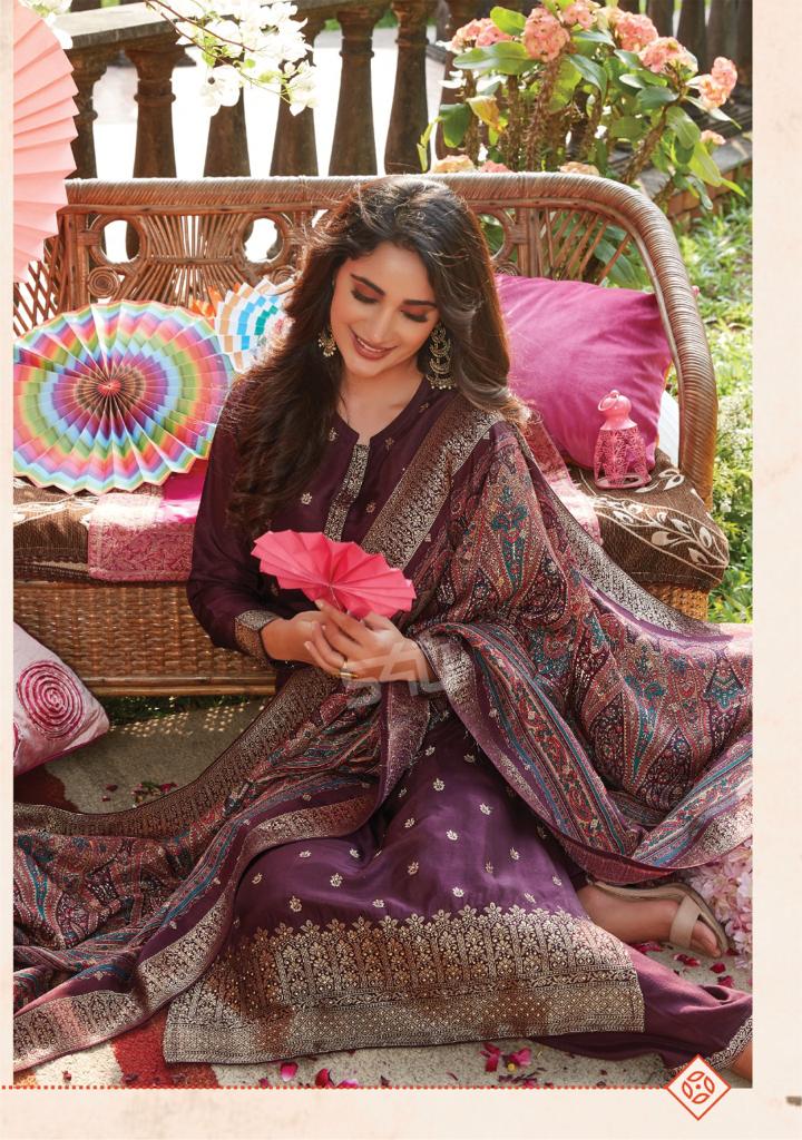 s4u banarasi vol 2 silk new and modern style top bottom with dupatta catalog