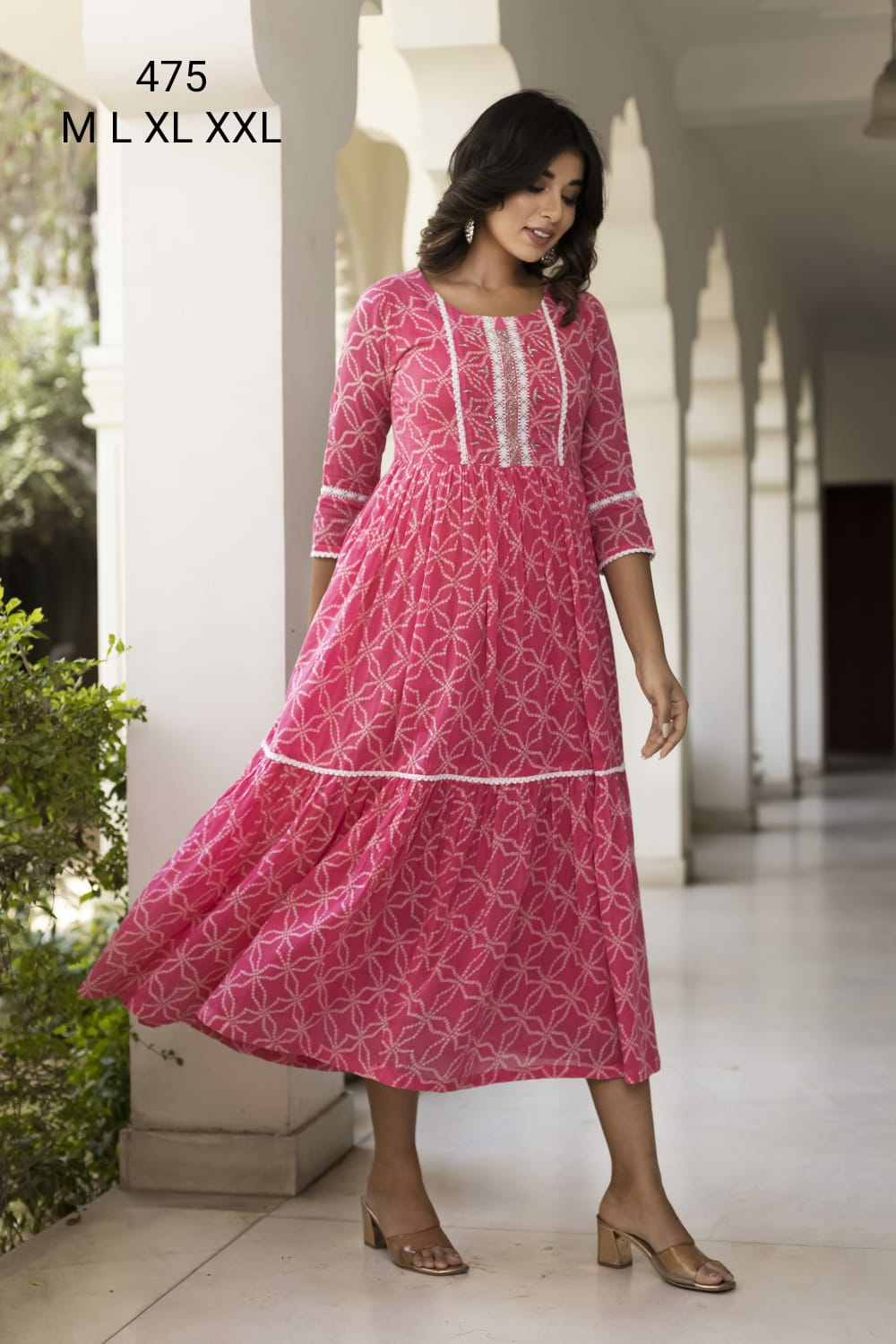 s4u 475 fancy decent look kurti size set