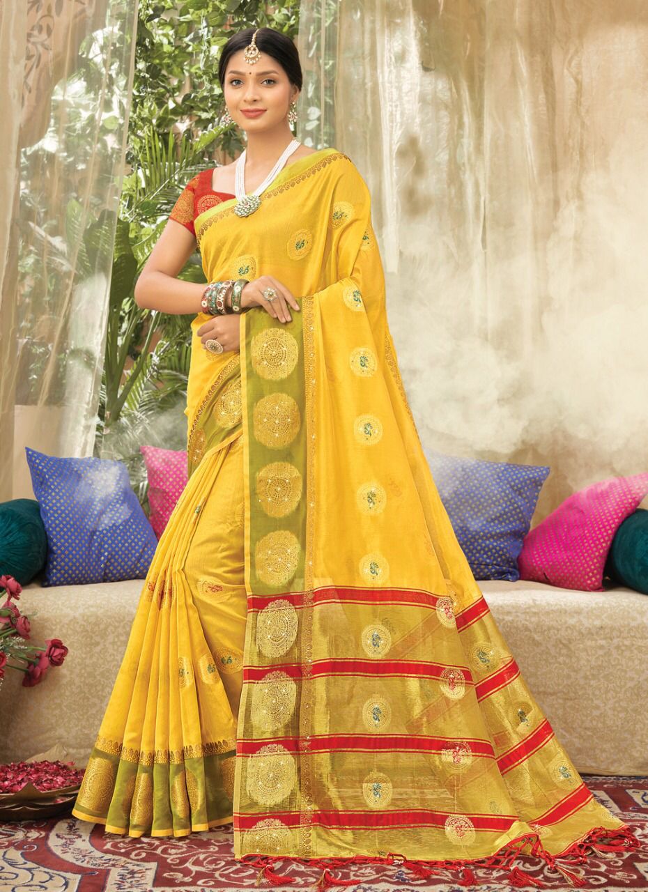 sangam print ashika organza regal look saree catalog