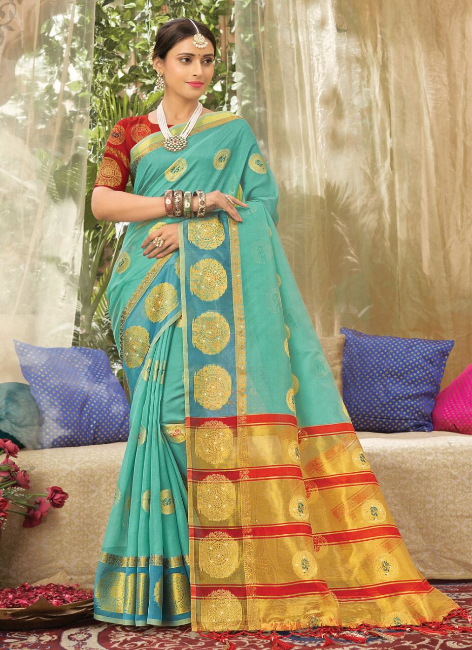 sangam print ashika organza regal look saree catalog