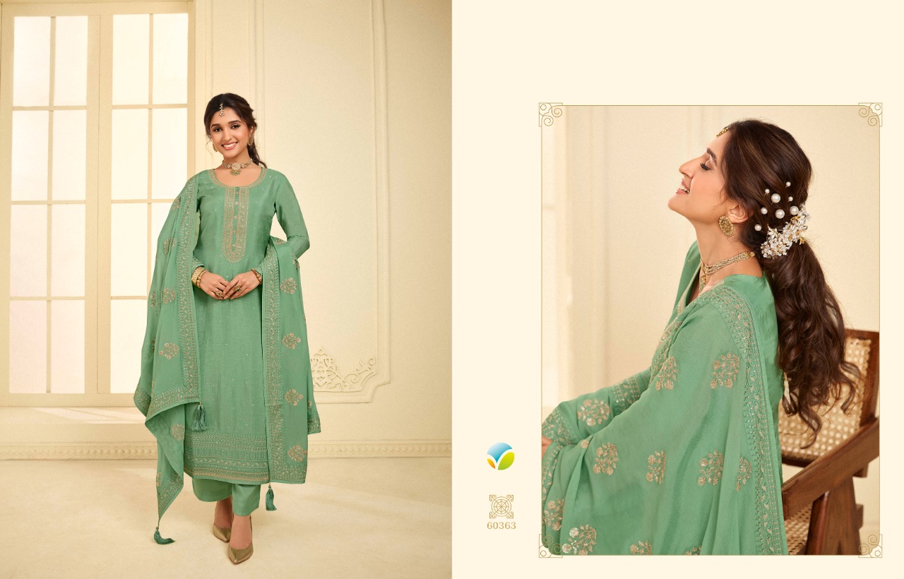 vinay fashion kaseesh ghazal dola gorgeous look salwar suit catalog