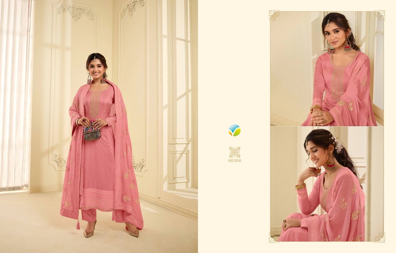 vinay fashion kaseesh ghazal dola gorgeous look salwar suit catalog