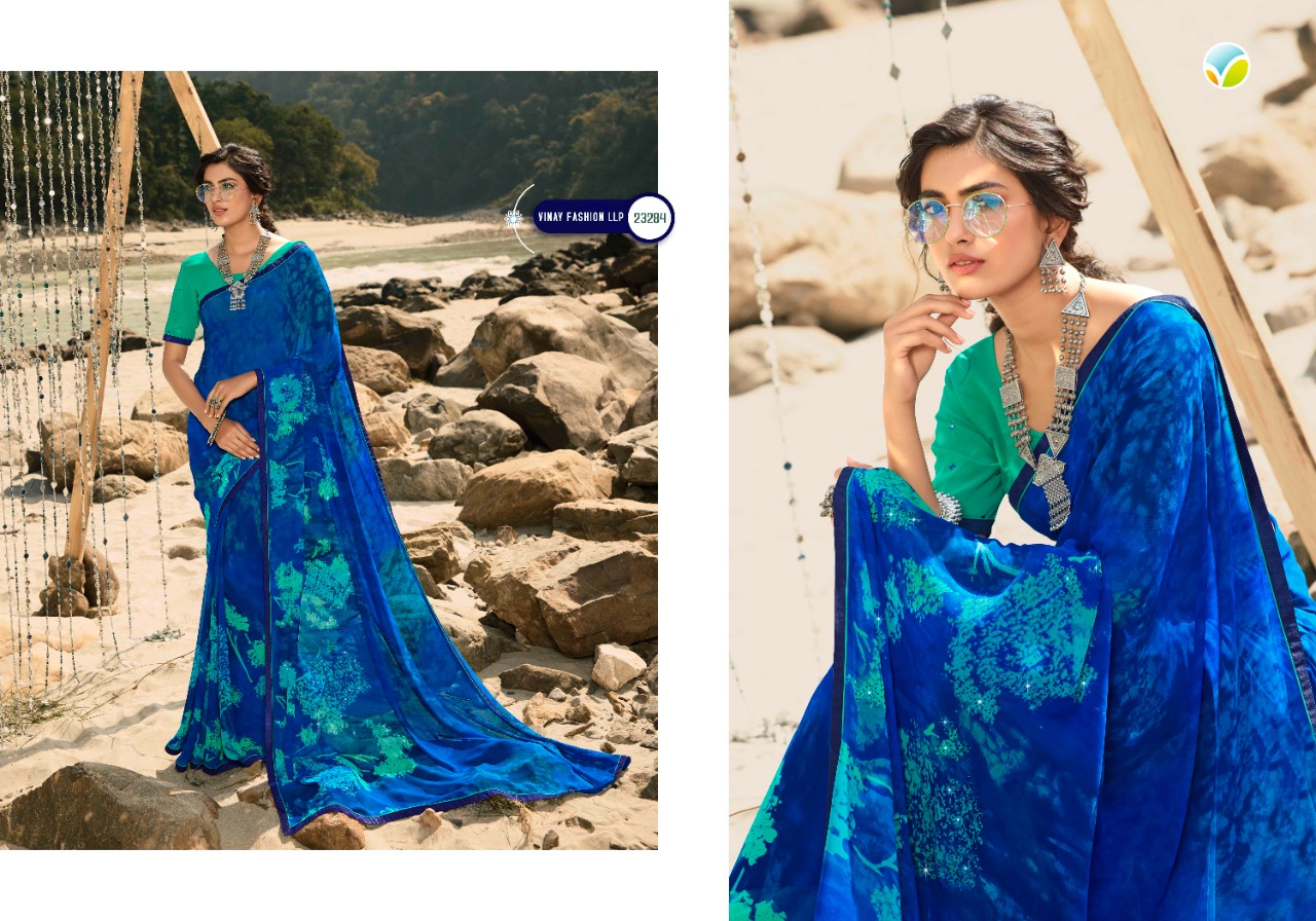 vinay fashion sheesha starwalk 60 repeat georgette elegant look salwar suit catalog