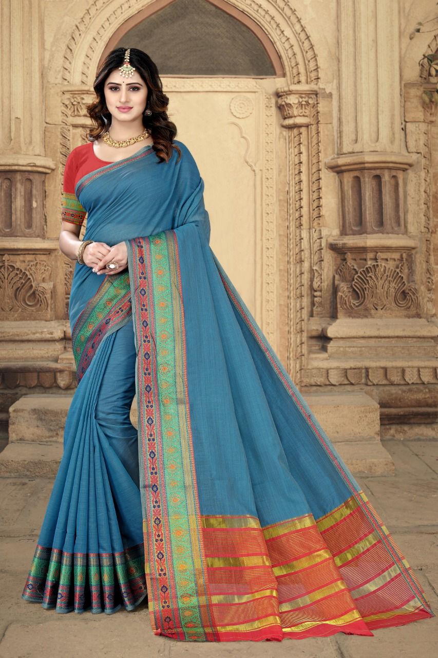 vivera international Elizabeth Sarees cotton astonishing look saree catalog