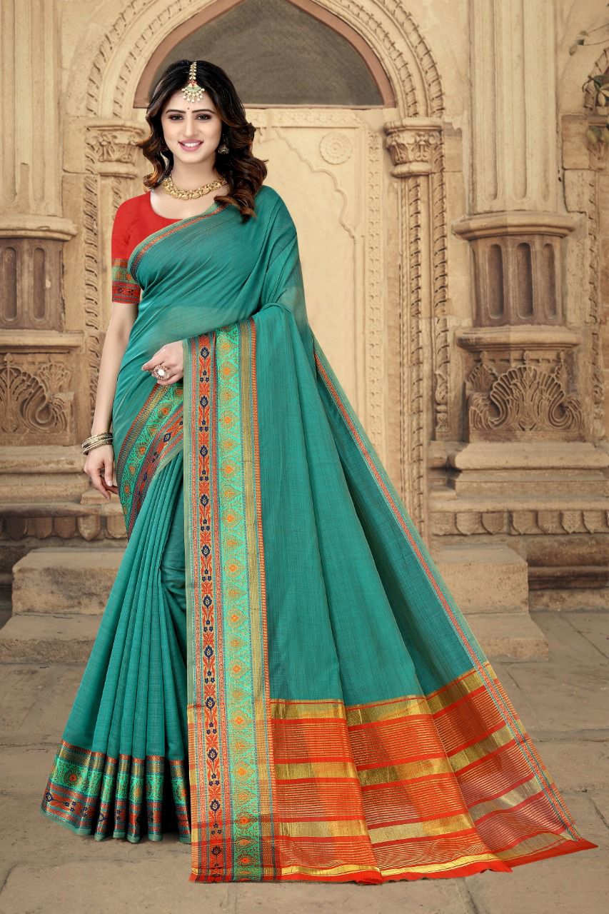 vivera international Elizabeth Sarees cotton astonishing look saree catalog