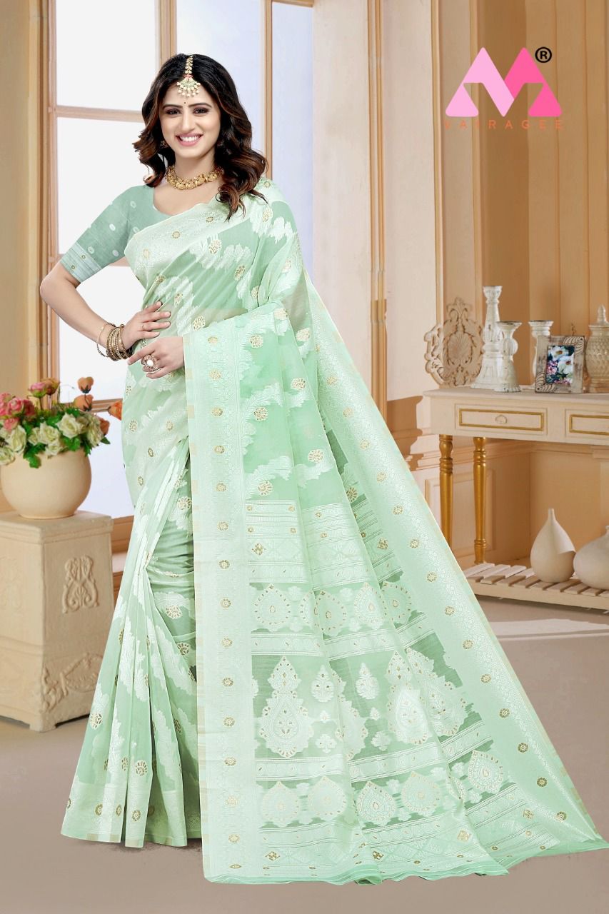 vivera international Lucknowi Sarees  Lucknowi Silk georgette regal look saree catalog