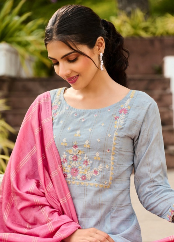 100 miles misti cotton new and modern style top bottom with dupatta catalog