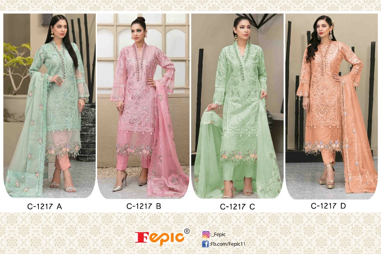 fepic rosemeen d no c 1217 net decent embroidary look salwar suit catalog