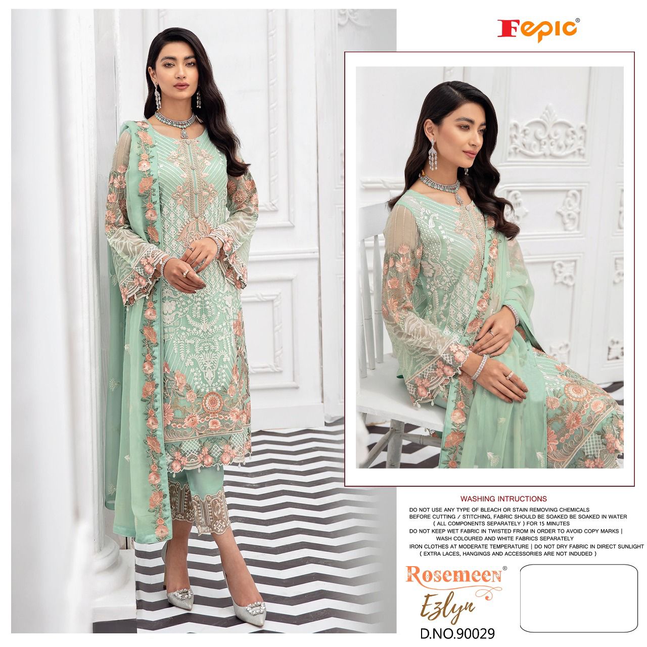 FEPIC Rosemeen 90029  Salwar Kameez Georgette Singles