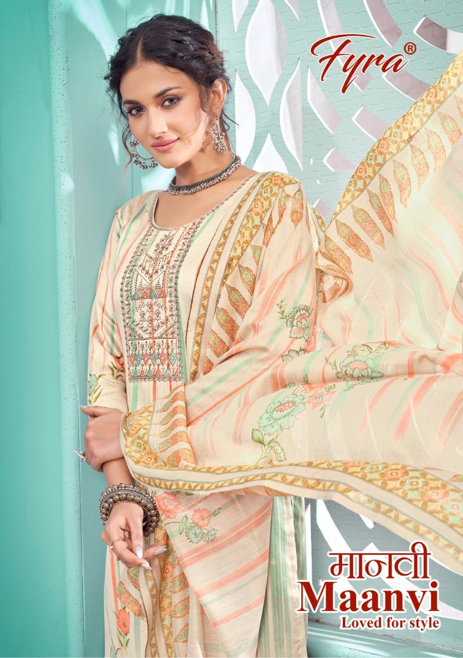 fyra alok suit maanvi zam graceful print salwar suit catalog