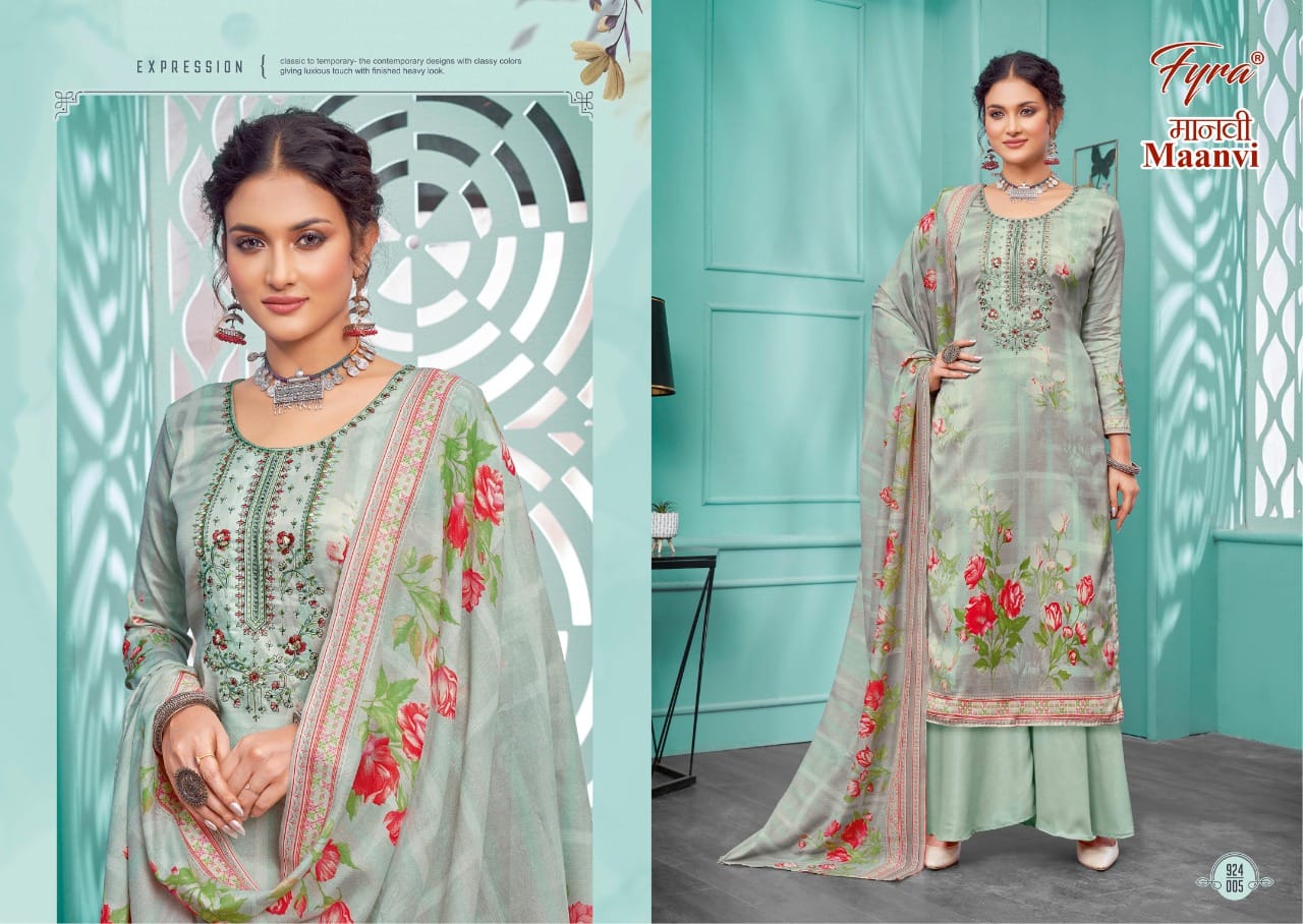 fyra alok suit maanvi zam graceful print salwar suit catalog