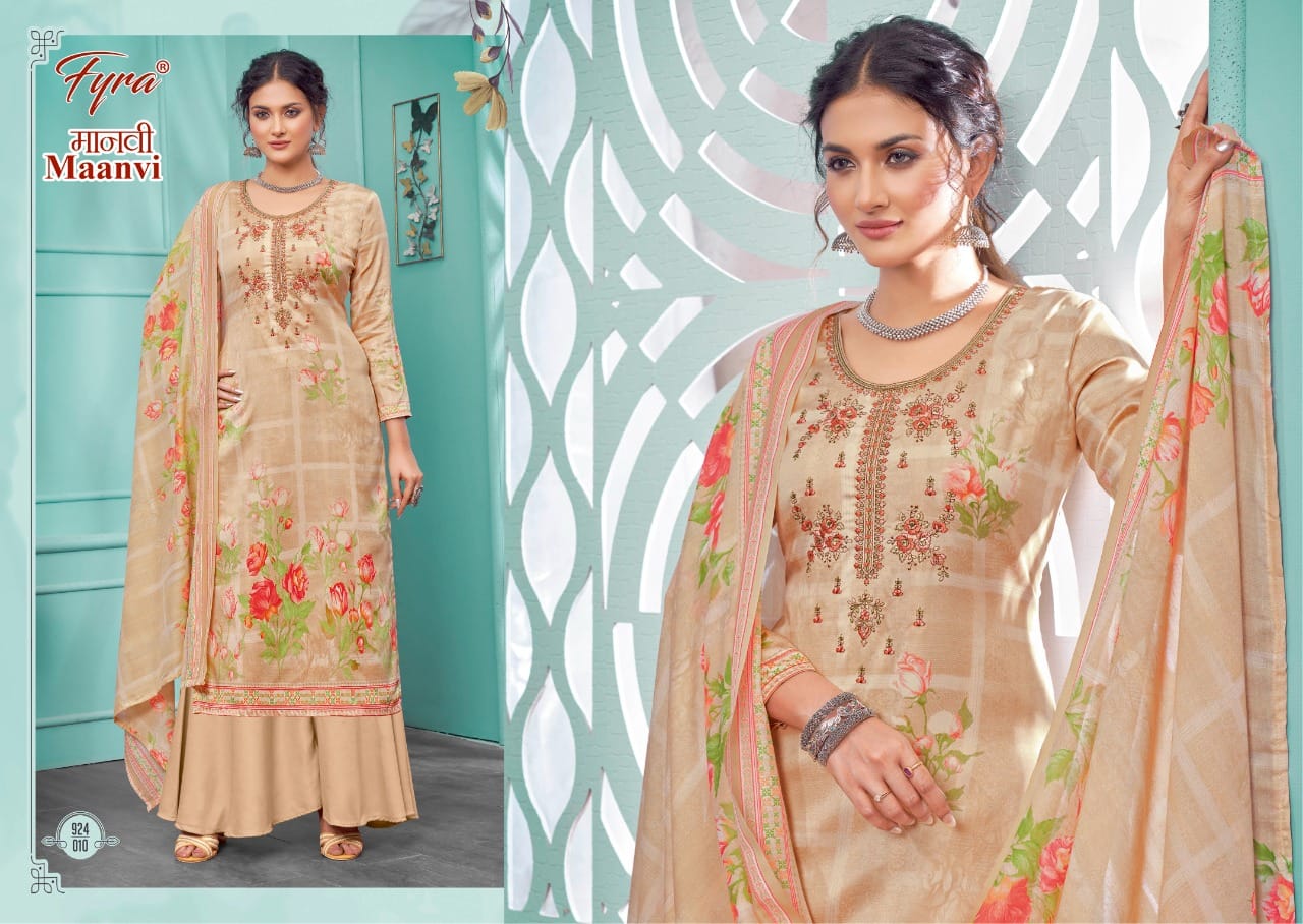 fyra alok suit maanvi zam graceful print salwar suit catalog