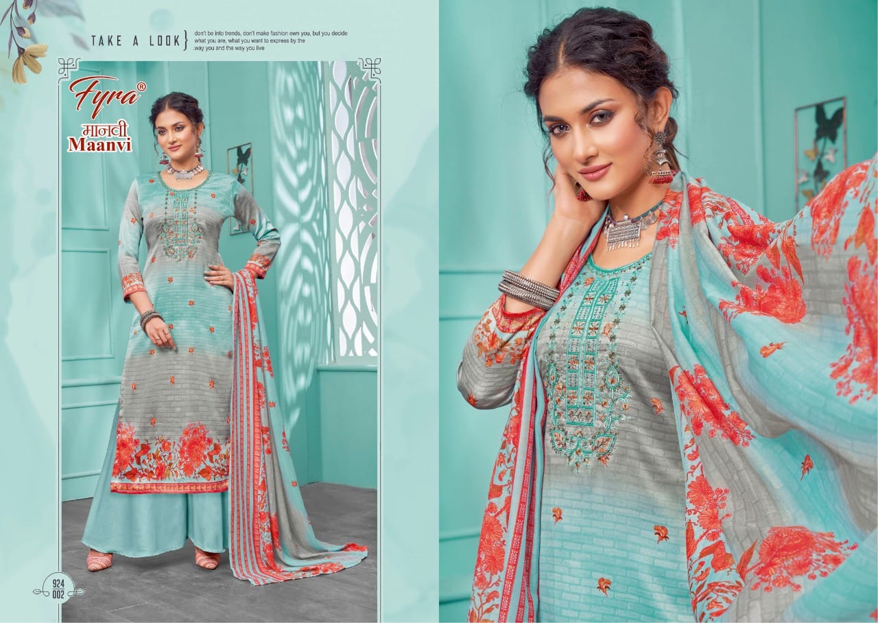 fyra alok suit maanvi zam graceful print salwar suit catalog