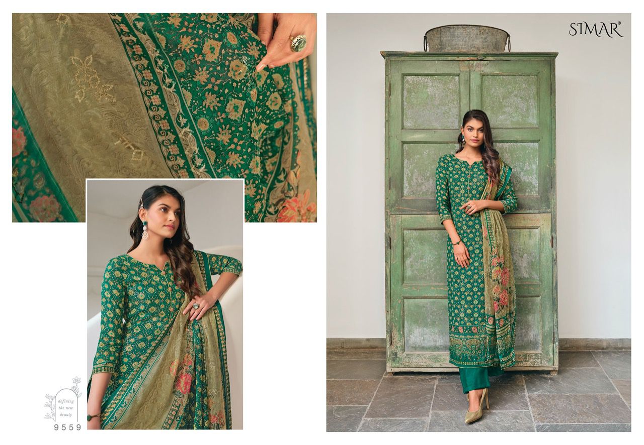 glossy Mahnoor Vol 2 viscose muslin regal look salwar suit catalog